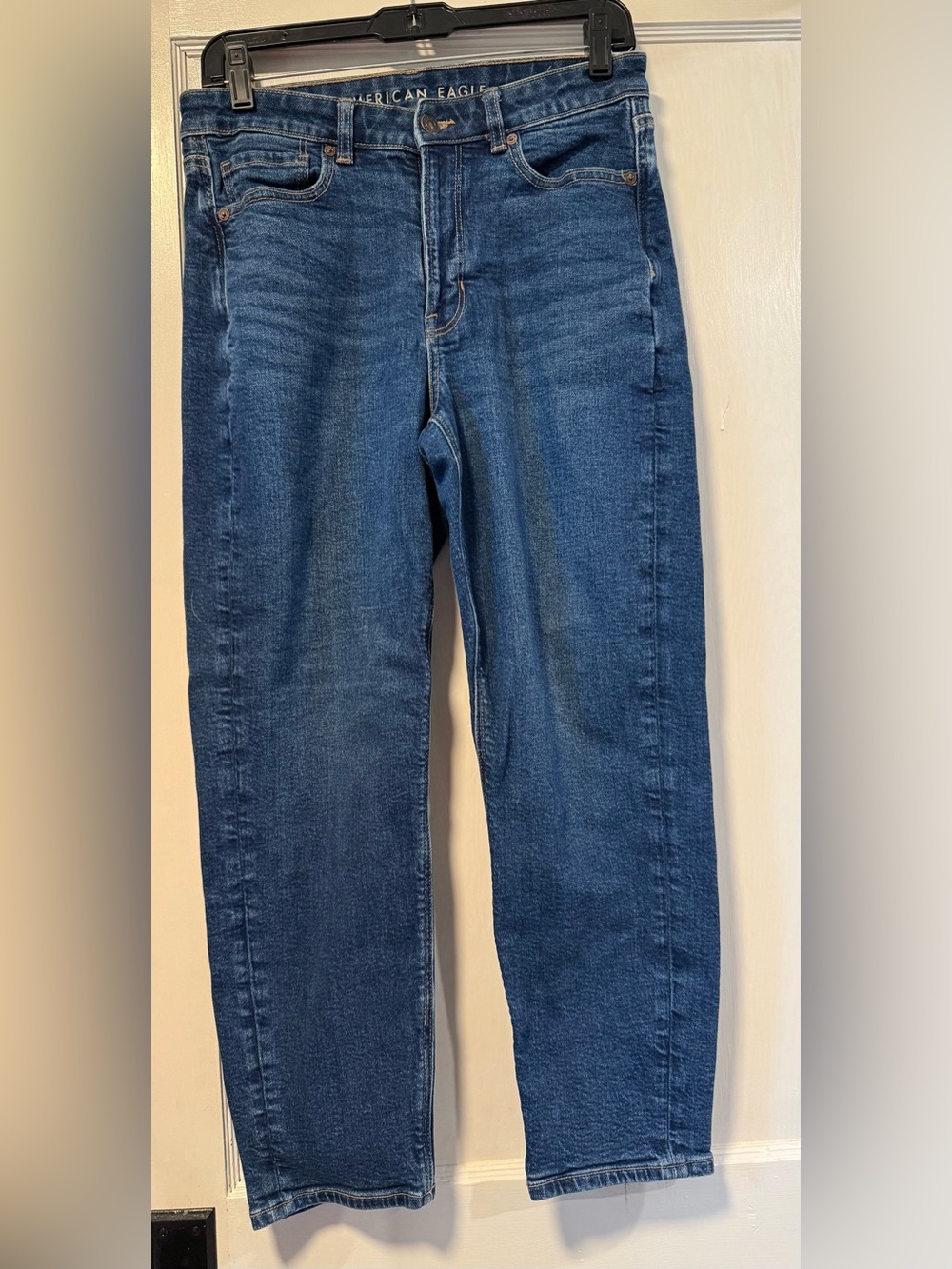 American Eagle Outfitters Mom Jeans Dark Blue Jeans
